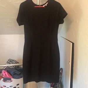 Black mini dress